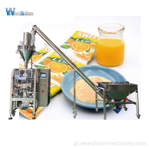 Máquina de embalagem de trigo de farinha de suco de suco de frutas